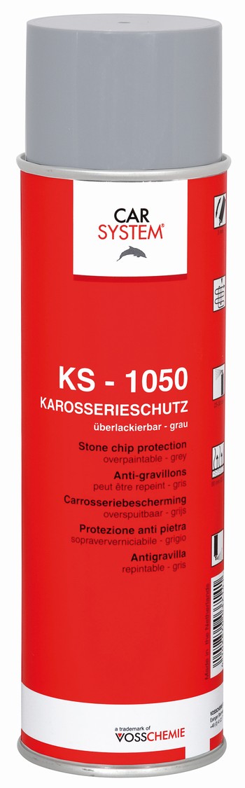 KAROSSERISKYDD KS-1050 SPRAY CARSYSTEM  500ml CSA26023 Svart