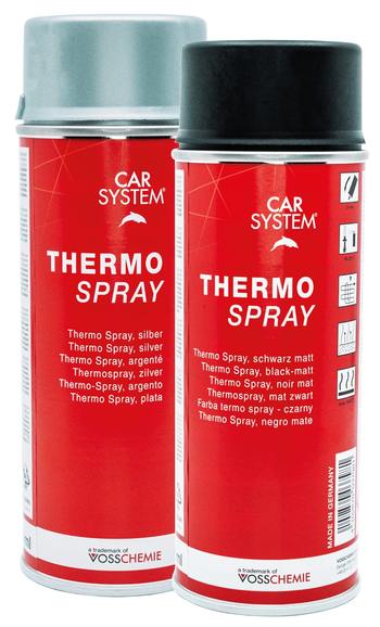 Värmebeständig Spray 600C Mattsvart 400ml